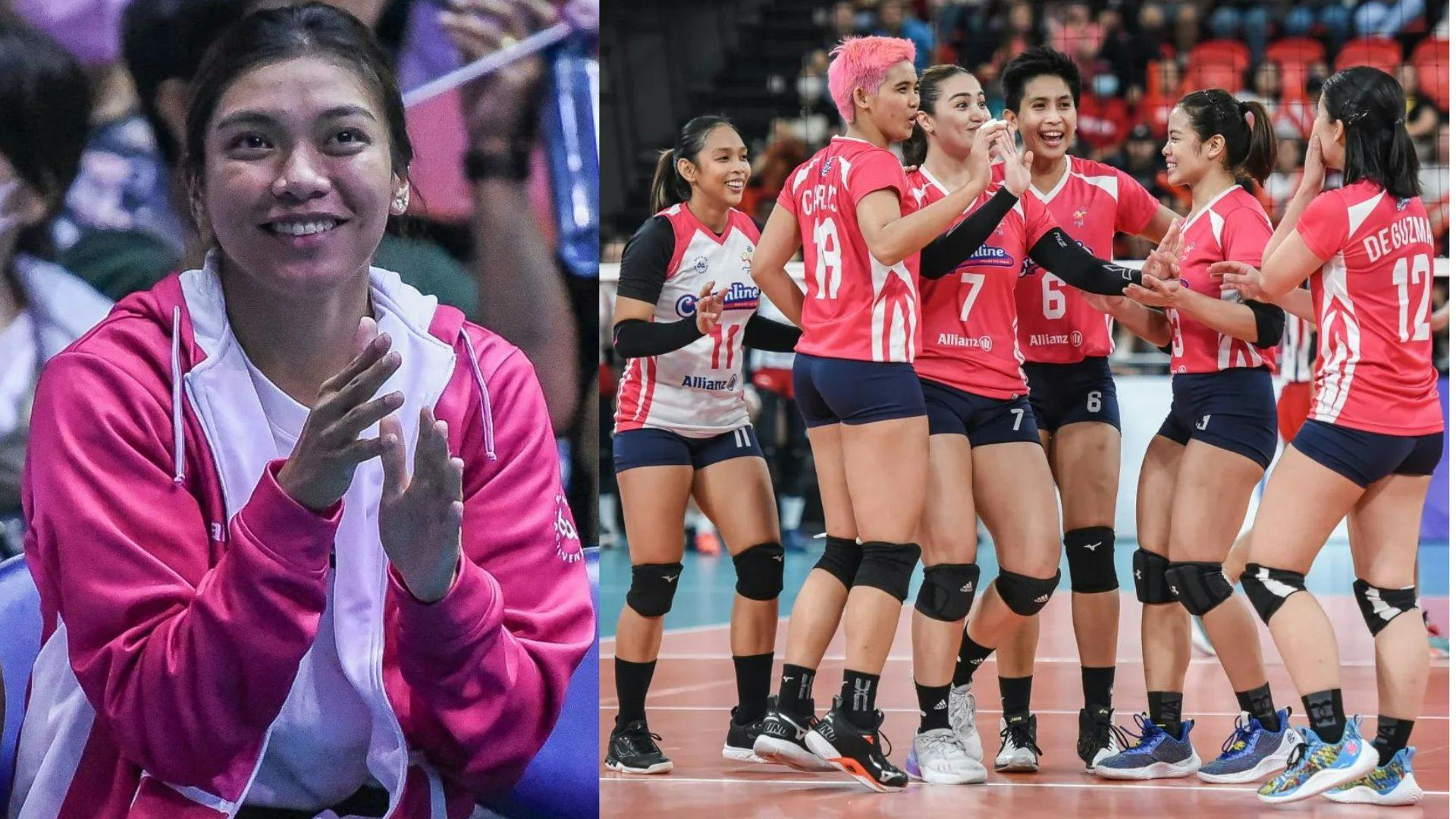 Alyssa Valdez Cant Help But Fangirl Over Creamline Teammates Onesportsph 